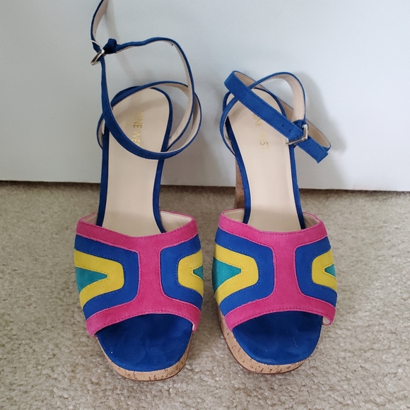 Nine West Damonica Platform Sandals - Picture 2 of 9